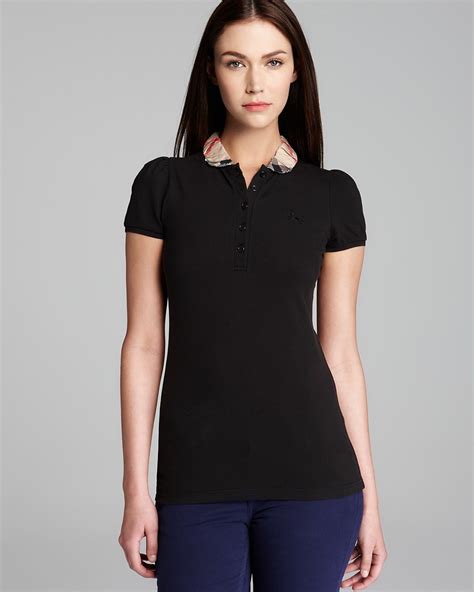 burberry brit polo shirt womens|Burberry polo shirt outlet.